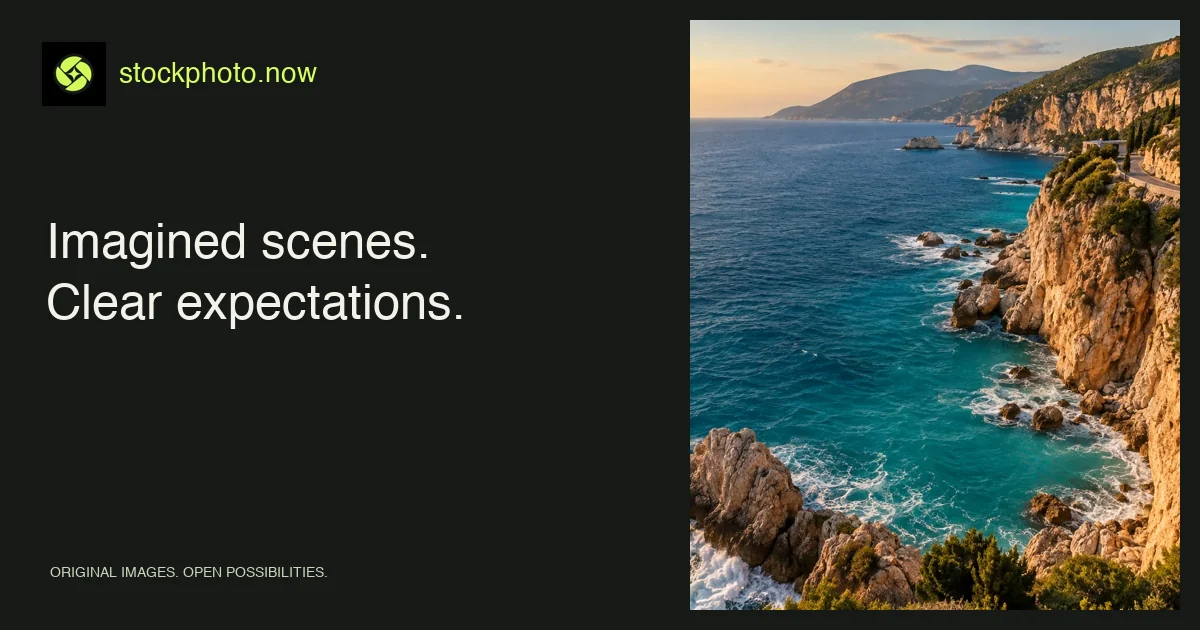 Imagined scenes. Clear expectations. — Stockphoto.now visual guide