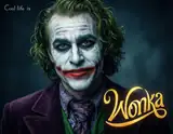 AI-generated image based on the creator’s brief: A cool Wonka and joker picture discribing how cool life is.