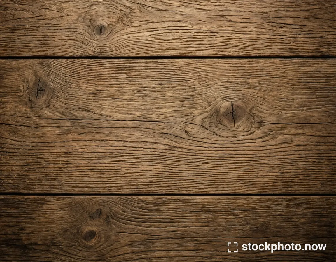 Horizontal oak planks with visible knots, dark seams and richly textured wood grain